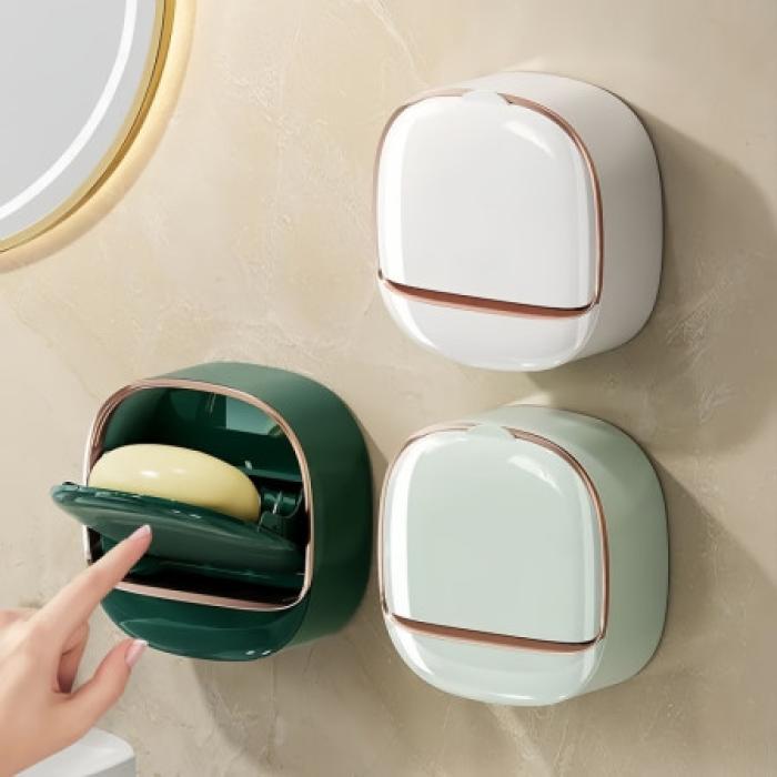 3pcs Luxury Wall Mounted Soap Holder